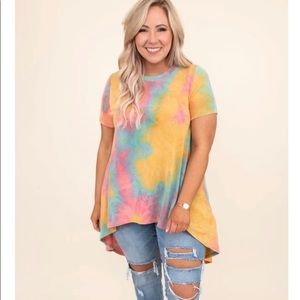 Tie dye tunic